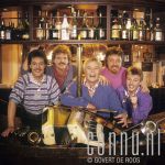 10-05-1990 Havenzangers in Cafe in Den Bosch Amsterdam Photo: Govert de Roos/Connu